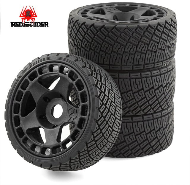 RC Off-Road Buggy Räder Reifen, 4-teiliges Set, 98 mm, 17 mm Sechskant - Bild 1