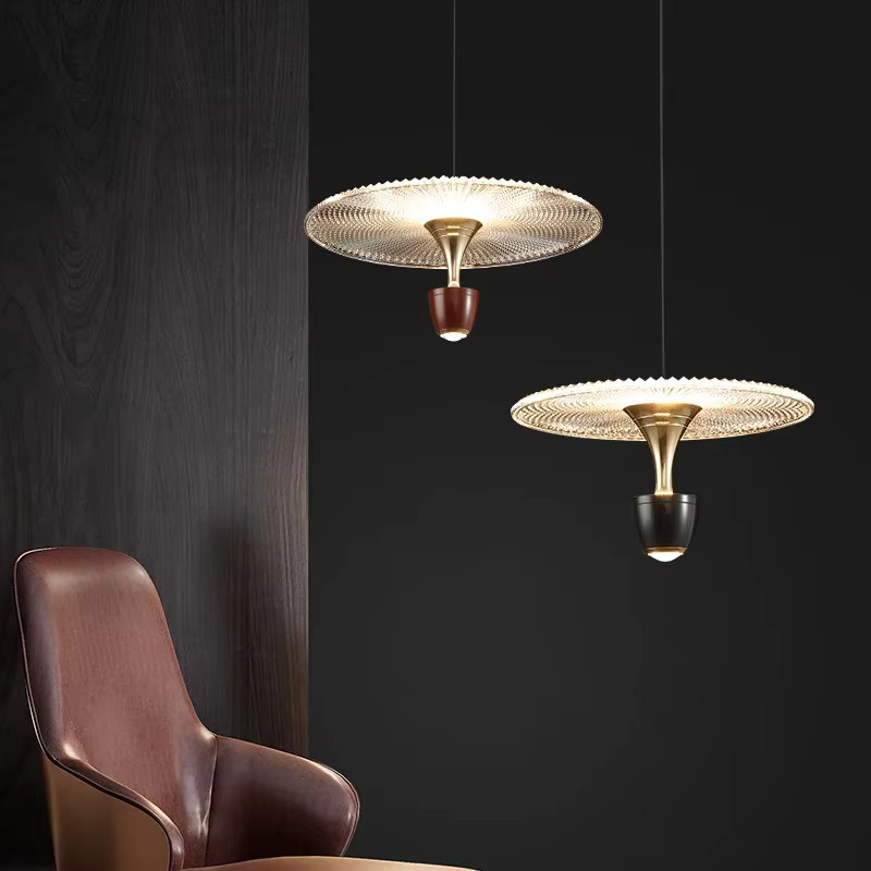 Postmoderne LED Pendelleuchte xiuxiu aus Metall für Schlafzimmer und Esszimmer, verstellbare Hängelampe - Bild 2