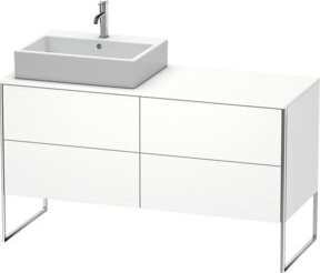 Duravit Waschtischunterschrank XSquare in Weiß Matt, Wandmontage, B/H/T: 140 x 77,8 x 53,8 cm - Bild 1