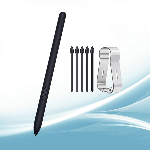 NETCOSY Touch Stylus Pen mit Ersatzspitzen für Samsung Galaxy Tab S8, S8 Plus und S8 Ultra in Schwarz - Bild 1