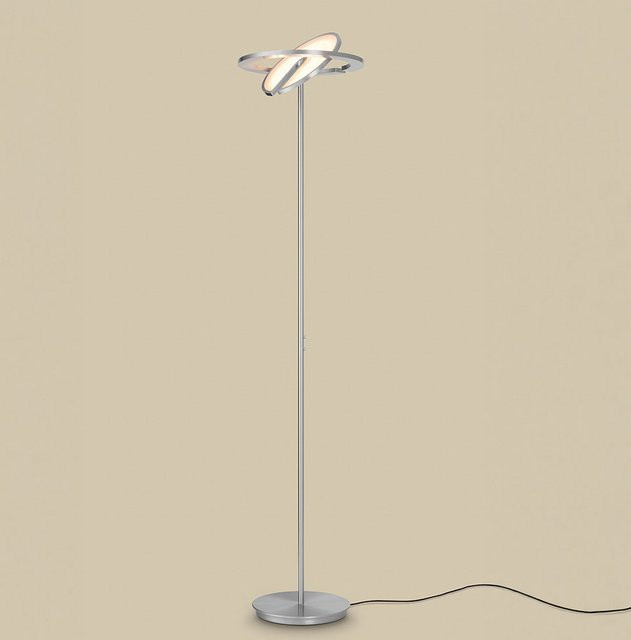 Holtkötter SuperNova Linear LED-Deckenfluter aus Aluminium in Silber mit dim2warm Funktion (2200K - 2900K) und Touch-Bedienung - Bild 1