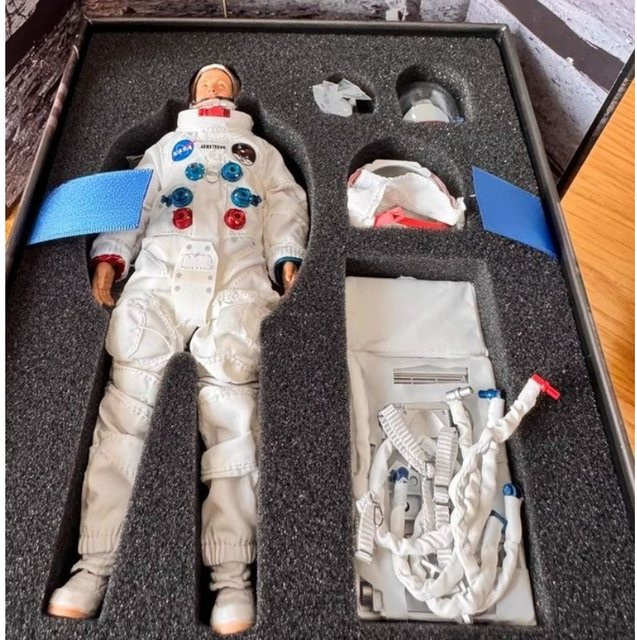 DID Amerikanischer Mondlandungs-Astronaut, Actionfigur, 1/12 Maßstab, Weltraum - Bild 1