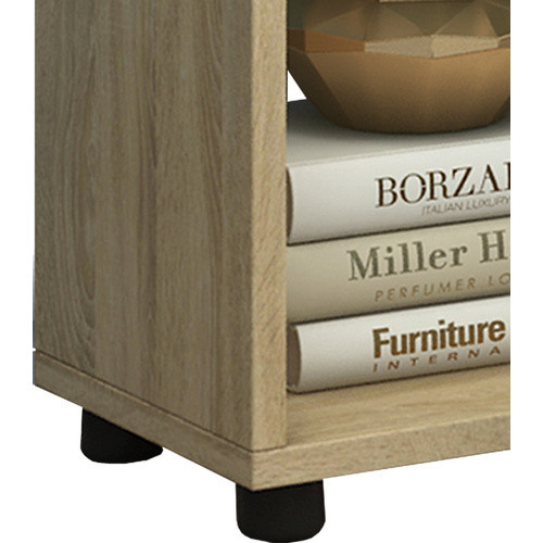 VCM Standregal Blina Sonoma-Eiche braun B/T/H: 20 x 60 x 119 cm - Bild 4
