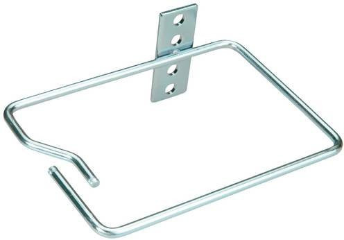 ROLINE Kabelöse aus Metall in Silber, B/H: 140 x 100 mm, seitliche Kabeleinführung - Bild 1