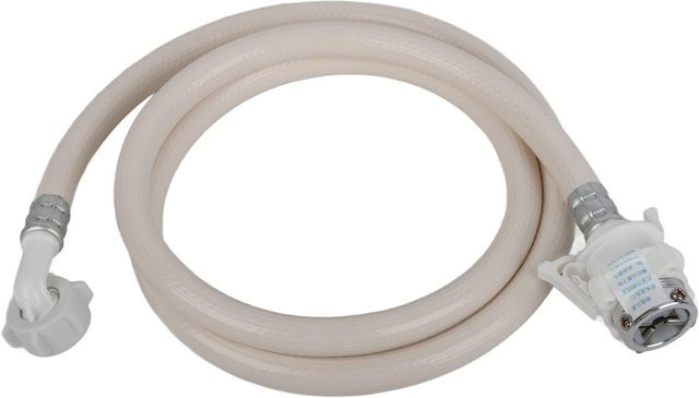 TOMTOP JMS Wasserzulaufschlauch für Haier Waschmaschine aus PVC mit Metallanschluss G3/4, Länge: 1,5 m, Grau - Bild 1