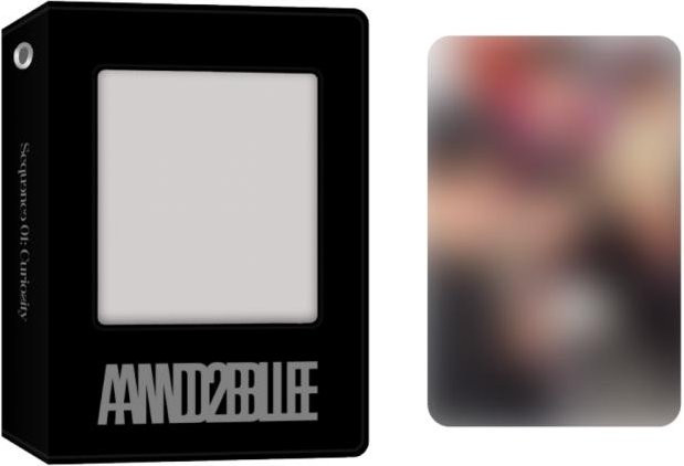 Withmuu Kpop Foto-Karten-Ordner in Schwarz - Bild 1