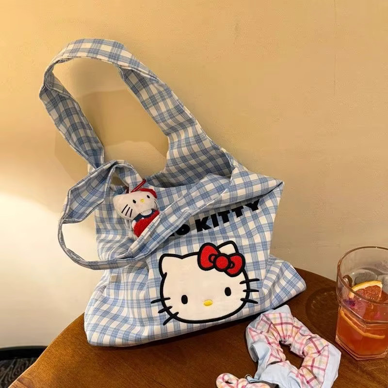 Hello Kitty Federmäppchen als vielseitige Kosmetiktasche in Blau - Bild 2