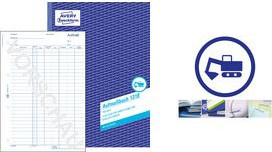 AVERY Zweckform Erlaubnisschein für feuergefährliche Arbeiten, 1 Stück, Blau - Bild 1