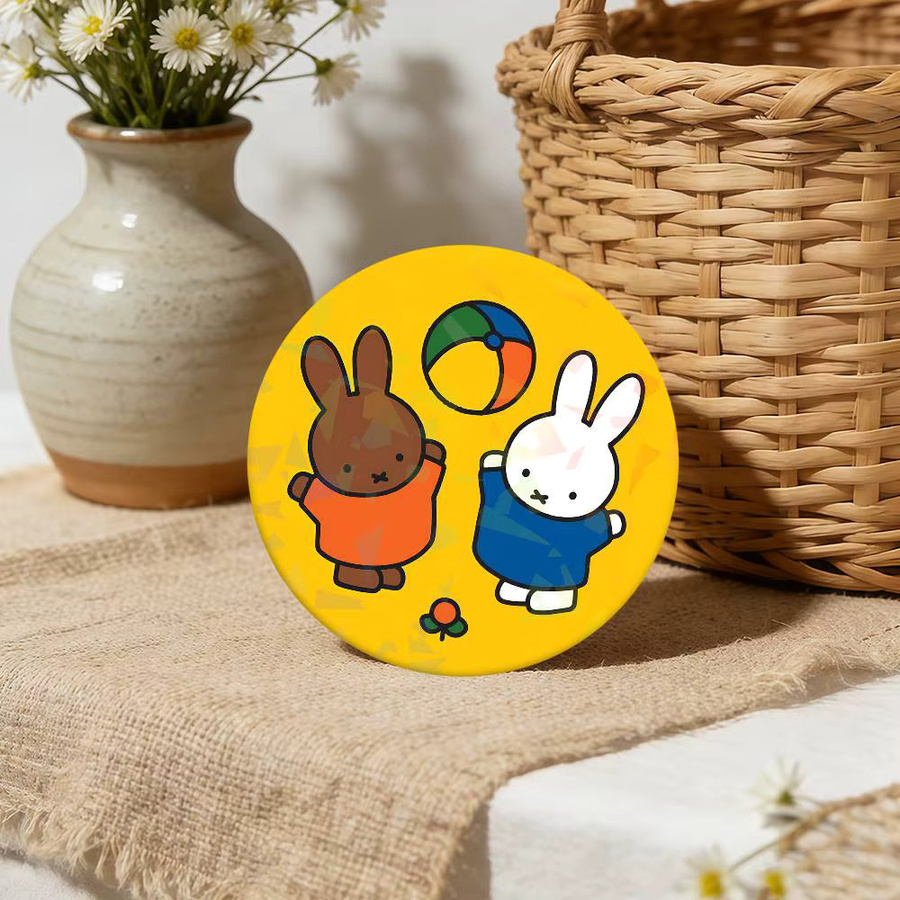 Miffy Anstecknadel, Cartoon, Runde Abzeichen - Bild 5
