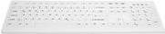 Active Key AK-C8100F-U1 Desinfizierbare PC-Tastatur mit CleanFunction, USB-A, QWERTY US-Layout, Weiß - Bild 1