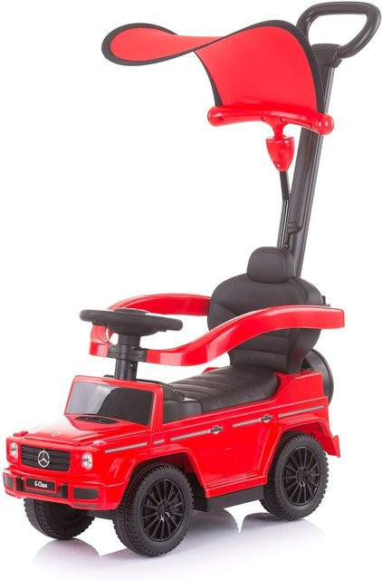 Chipolino Mercedes Benz G350d Rutscher 2 in 1 mit Schubstange rot - Bild 1