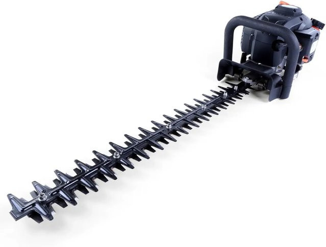 FUXTEC Benzin Heckenschere FX-MH126 in Schwarz mit 55 cm Schneidmesser und 60 cm Schwertlänge - Bild 1