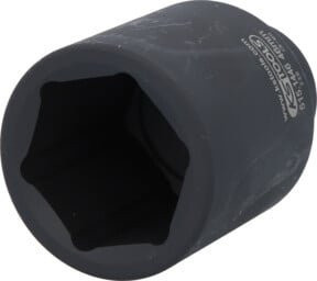 KS Tools 3/4 Zoll Sechskant-Kraft-Stecknuss lang 46mm aus Chrom-Molybdän in Schwarz - Bild 2
