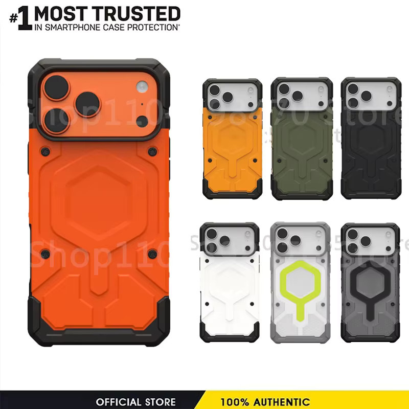 UAG Pathfinder Magnetische Hülle für iPhone 17 Pro Max 16 15 14 13 in Green mit MagSafe Schutzhülle - Bild 2