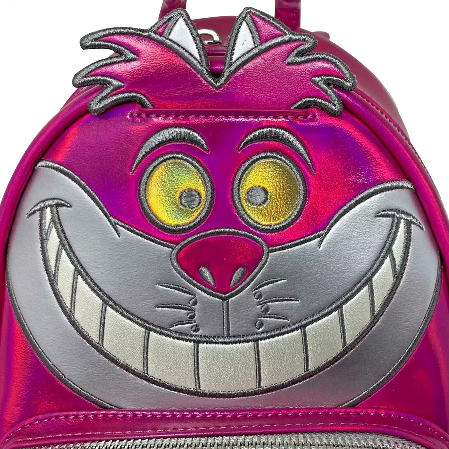 Loungefly Cheshire Cat Mini-Rucksack, Platinum Alice im Wunderland - Bild 1