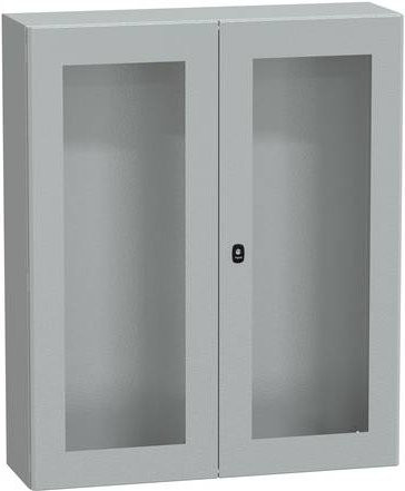 Schneider Electric PanelSeT S3DB NSYS3D121030DT Schaltschrank aus Stahl in Grau, H x B x T: 100 x 120 x 30 cm - Bild 1