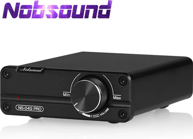 Nob sound NS-04G Pro Mini Digitaler HiFi Stereo Verstärker, 2,0 Kanal Klasse D Audio Amp, 100W + 100W, Schwarz - Bild 1