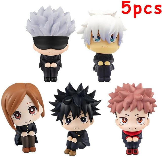 Jujutsu Kaisen Anime Figur Itadori Yuji Gojo Satori Fushiguro Megumi Kugisaki, PVC Modell, Kunststoff - Bild 1