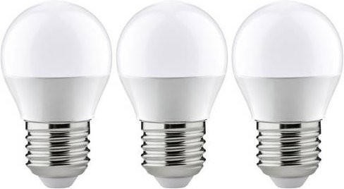 Paulmann LED Leuchtmittel E27 5.5W Warmweiß 3er Set Ø 45 mm x H 82 mm - Bild 1