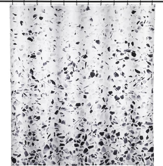 Schöner Wohnen Duschvorhang Tosi mit Grafikdesign, wasserdicht, B/H: 180 x 200 cm, mehrfarbig - Bild 1