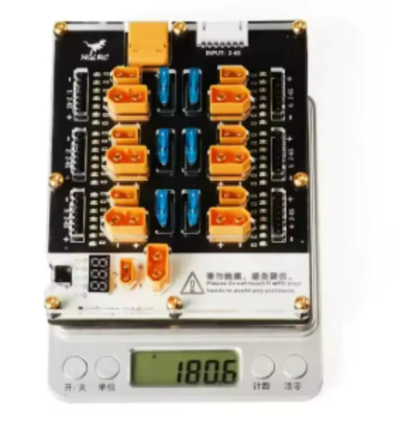 HGLRC Thor 6 Pro 40A Lipo Balance Board mit XT60 und XT30 Anschlüssen für 2-6S Entladung kompatibel mit ISDT HOTA IMAX B6 D6 Pro P6 Q6 Nano - Bild 4
