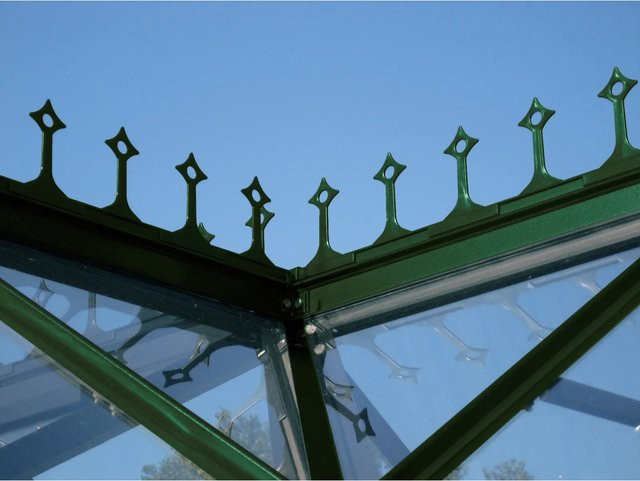 Vitavia Firstkrone Orangerie für Sirius und Sirona in Smaragdgrün - Bild 1