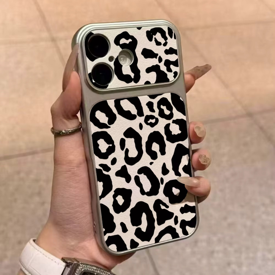 AKABEILA Handyhülle mit Lanyard im Leopardenmuster für iPhone, stoßfeste Silikonhülle in Multicolour - Bild 4
