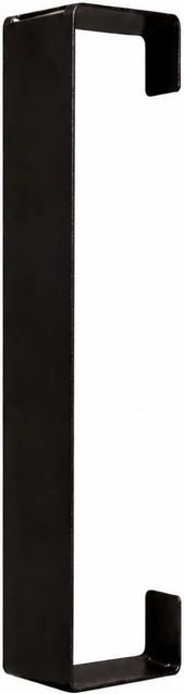 Radius Design WC-Rollen Wandhalter aus Metall in Schwarz mit Klebebefestigung - Bild 1