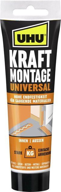 UHU Kraft Montage Universal Kleber, 200 g - Bild 1
