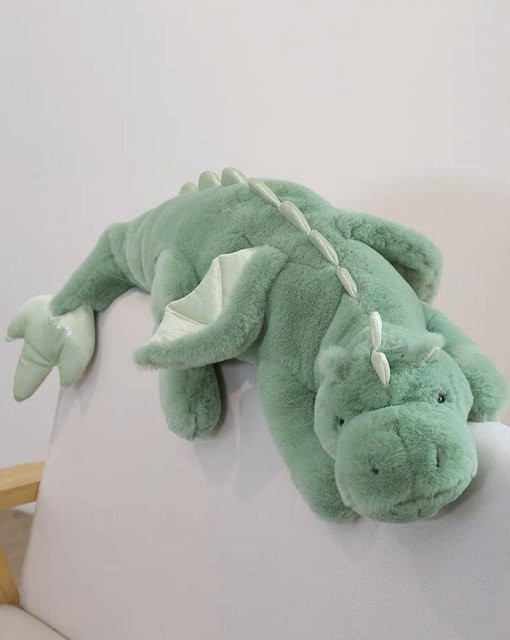 Drache Plüschtier, Dinosaurier, fliegende Flügel, grün, ab 1,5 Jahre - Bild 1