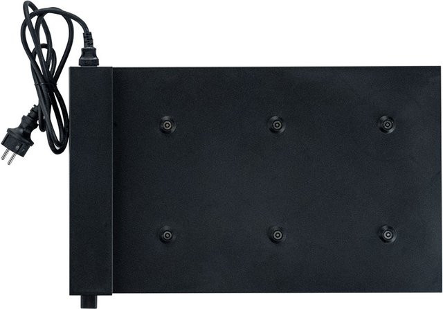 Zafferano Multikontakt-Ladestation für Poldina Pro LED-Akkuleuchte in Schwarz - Bild 1