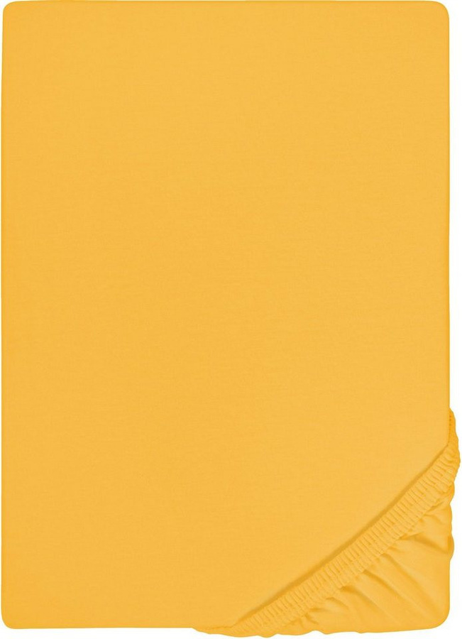 Biberna Spannbettlaken Marc aus Baumwolle Jersey mit Gummizug für Matratzen bis 22 cm Höhe - Bild 1