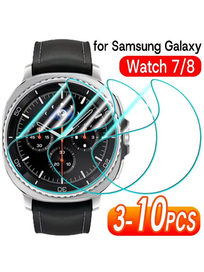 Samsung Galaxy Watch 8, 7, Classic und Ultra Hydrogelfolie Displayschutzfolie transparent (3–10 Stück) - Bild 7
