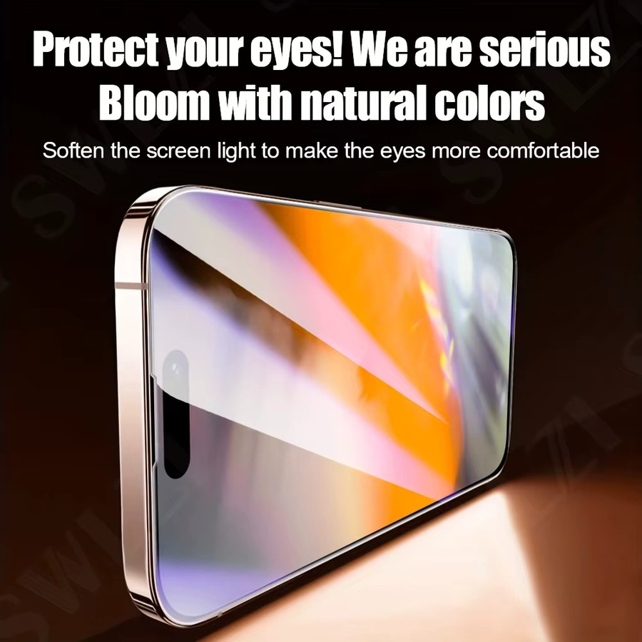 NNBILI Privatsphäre-Displayschutzfolie in Lila für iPhone 17 Pro MAX und iPhone 17 Air - Bild 3