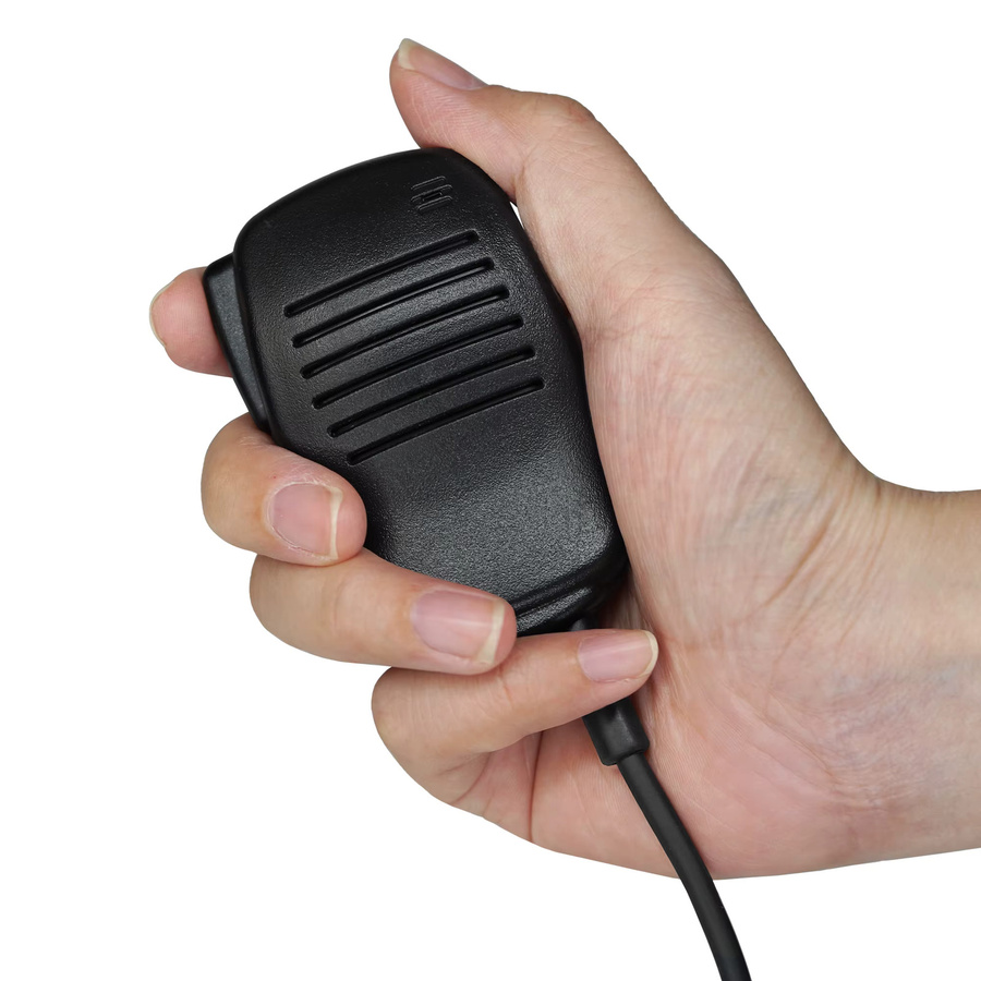 PTT Zwei-Wege-Gegensprechanlage für ICOM IC-A2 IC-V80 IC-V85 IC-F3S IC-V82 in Schwarz - Bild 4