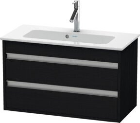 Duravit Waschtischunterschrank Ketho Compact in Weiß, wandhängend mit 2 Schubladen, B: 80 cm, T: 38,5 cm, H: 48 cm - Bild 1