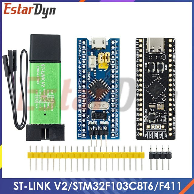 Estardyn ST-LINK V2 Simulator Programmierer für STM32F103C8T6 und STM32F401/411 Minimum System Development Boards - Bild 1