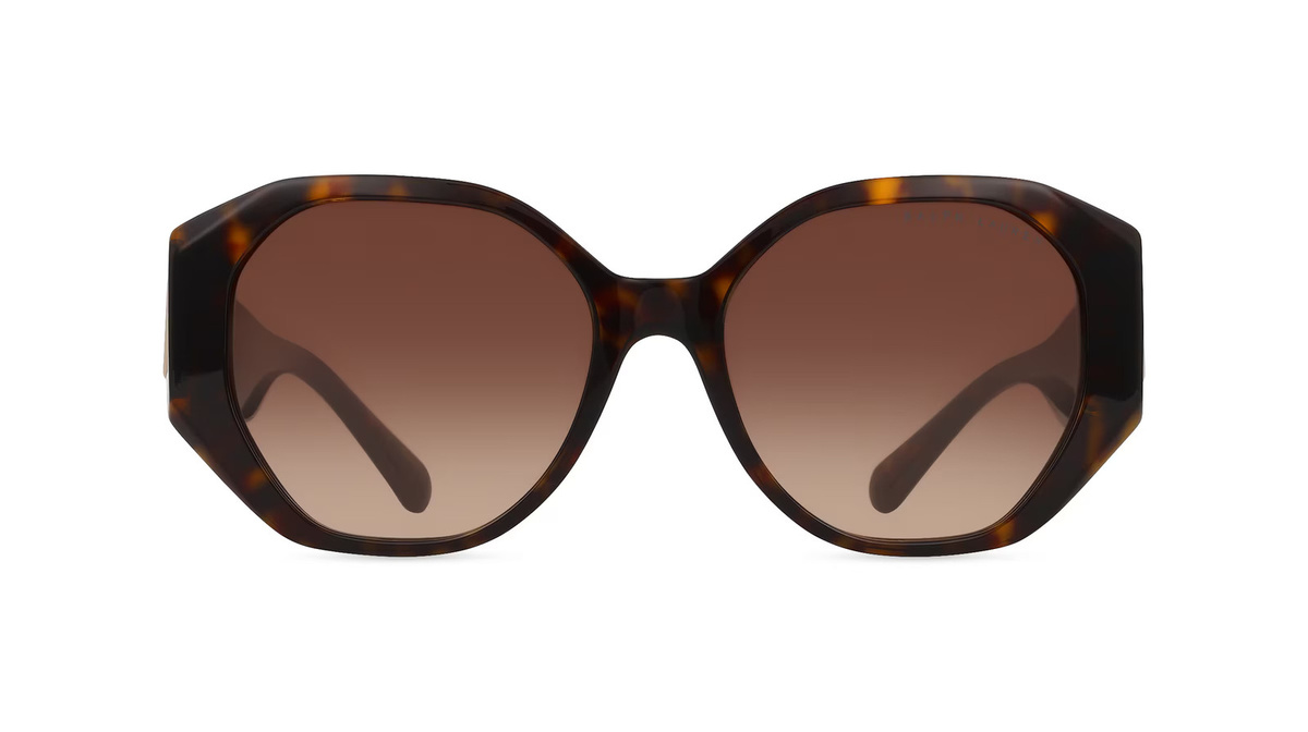 Polo Ralph Lauren 0RL8220 Sonnenbrille Butterfly, Vollrand, Acetat, braun, Damen - Bild 1
