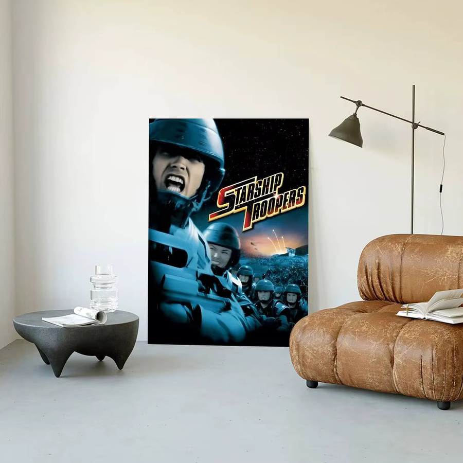 Wasserdichter Wandkunstdruck S-Starship T-Troopers Poster Aufkleber in Mehrfarbig für deine Wohnzimmer und Schlafzimmer Dekoration - Bild 6