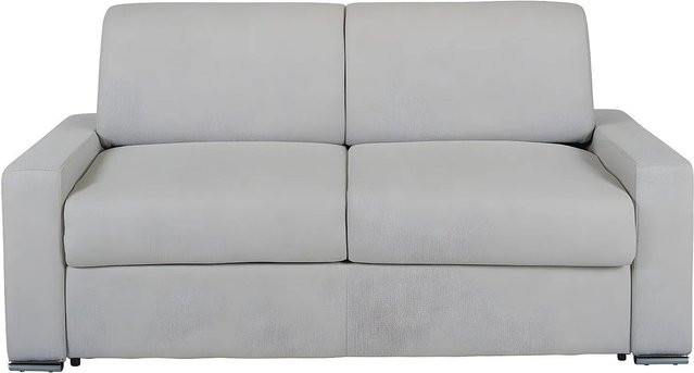 Vente-unique Schlafsofa Calito Grau Stoff Modern - Bild 1