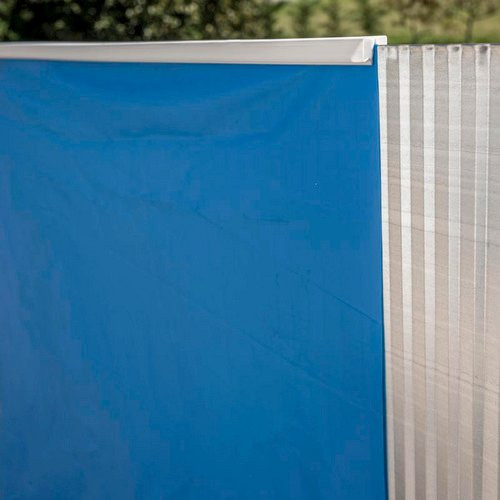 GRE Pool-Innenhülle für Steel Wall Pools, rund, Durchmesser: 550 cm, blau, PVC - Bild 1