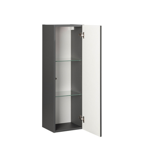 Fackelmann Midischrank New York Grau mit 1 Tür und Soft-Close-Funktion, B/H/T: 33 x 102 x 28,2 cm - Bild 3