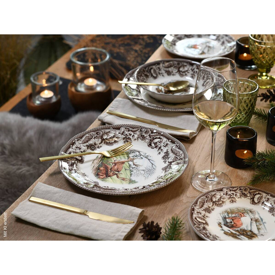 CreaTable Kombiservice Haydon Grove aus Keramik, 30-teilig, mehrfarbig floral - Bild 2