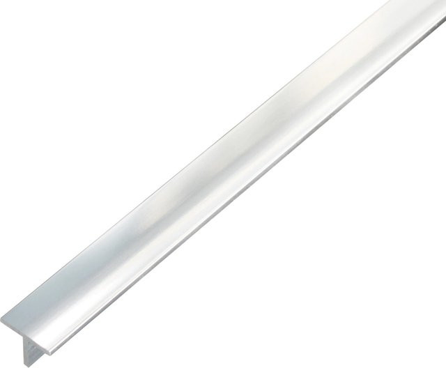 GAH Alberts T-Profil Aluminium Silber B/H: 15 x 15 mm, Länge: 2000 mm - Bild 1
