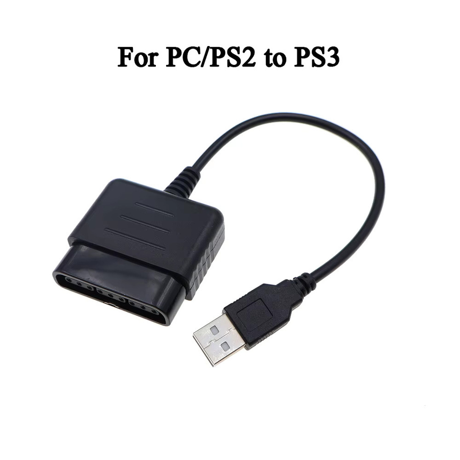 XOXNXEX PS2 Griff-Verlängerungskabel in Schwarz mit 1,8 Meter Kabellänge für Retro-Zubehör - Bild 2