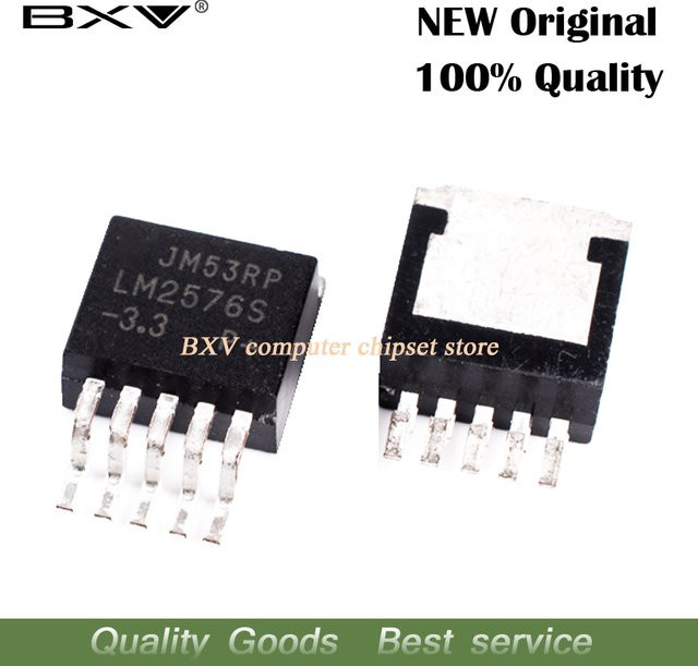 10er Set LM2576S-3.3 Buck-Regler IC BXV in Schwarz - Bild 1