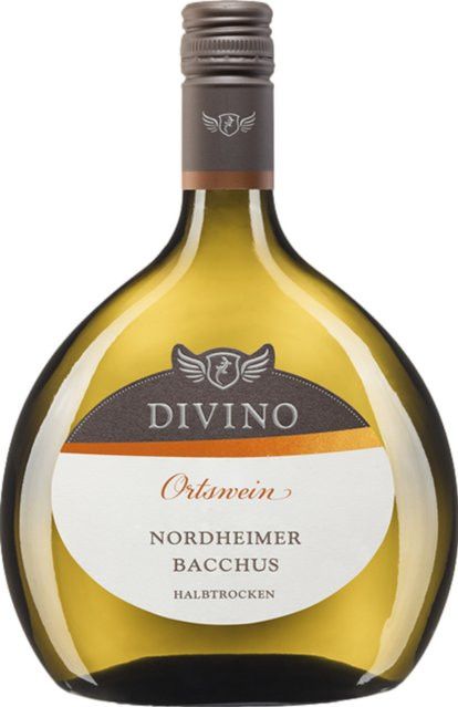 Divino Nordheimer Bacchus Weißwein, Franken, halbtrocken, 2025, 0,75 l - Bild 1