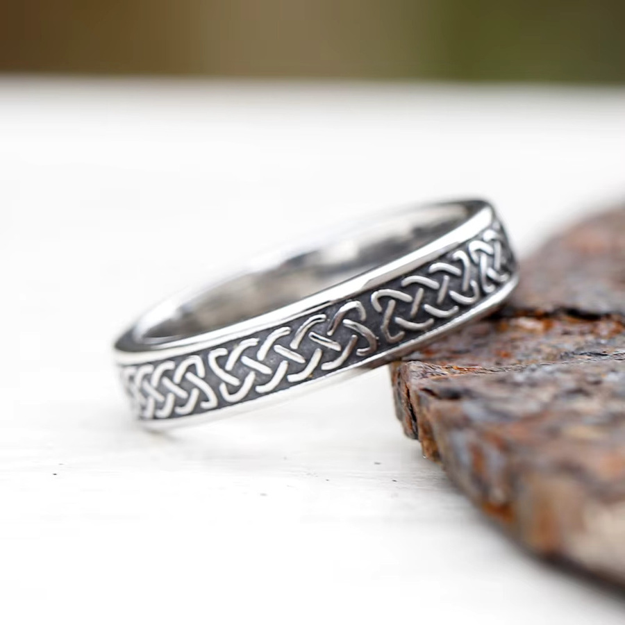Ring Wikinger Lin, Silber, Unisex - Bild 2