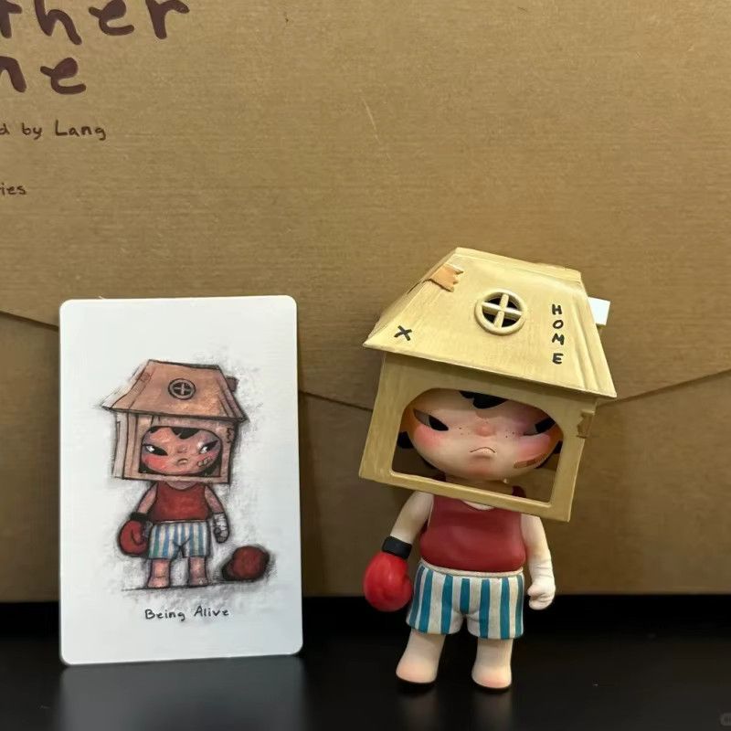 POP MART Hirono The Other One Blind Box Cartoon Anime Figur Multicolor Desktoptoy Ornament - Bild 2