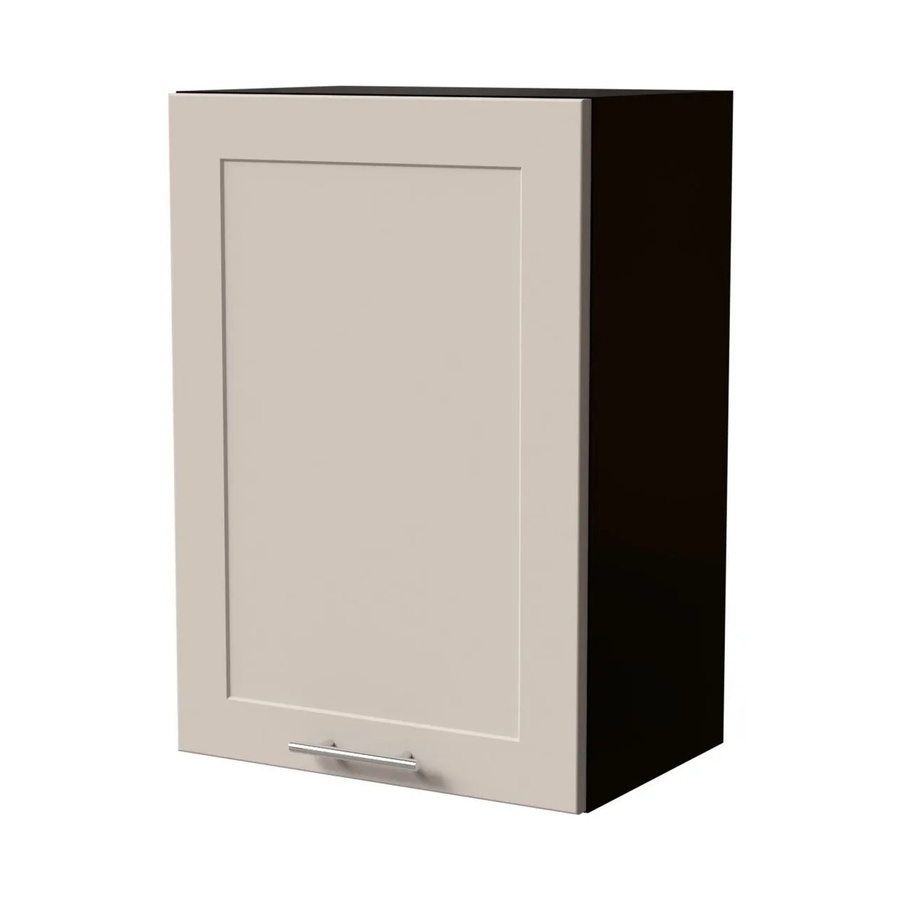 Feldmann-Wohnen Hängeschrank Oslo W2/50 in Schwarz und Kaschmir Matt mit Soft-Close-Türen, B/T/H: 50 x 32,5 x 72 cm - Bild 2
